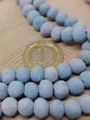 Mavi Pigmentli Seramik Boncuk Dizi 8-9mm/30cm (54250) thumbnail 3