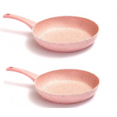 KISMET Granit Tava 2'li Set 26 cm 28 CM - 1