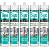 Sista Şeffaf Silikon 280 ml Henkel (5 ADET) - 1