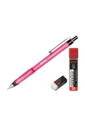 Rotring Okul Seti Visuclick Versatil + Uç Silgi 0.7 MM Pembe - 1