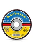 115 MM KONİK NK 40 KUM FLAPDİSK KARBOSAN 10 ADET (982970) - 1