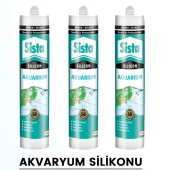 Sista Şeffaf Akvaryum Silikonu 310 ml Henkel (3 ADET) - 1
