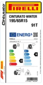 Pirelli 195/65R15 91T Cinturato Winter D-B-70 Kış Oto Lastiği (Üretim Yılı: 2024) - 1