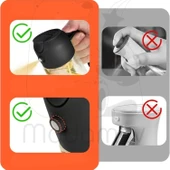 2 Adet Çift Fonksiyonlu Cam Sprey Yağdanlık 450ml Zeytinyağı Sıvıyağ Şişe Airfryer Yağlık Sirkelik thumbnail 2