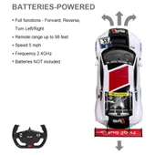 1:14 Uzaktan Kumandalı Araba Audi R8 Lms 2.4 Ghz Işıklı Beyaz - 4