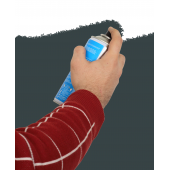 Monarch Sprey Boya Ral 7026 (400 ml) thumbnail 2