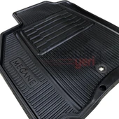 Renault Megane 2 Sedan/Hb Kauçuk Orjinal Havuzlu Paspas thumbnail 4