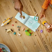 Lego Marka Friends, Taşıtlar, At ve Midilli 105 Parçalı - Mavi Su Dünyası - 8