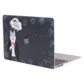 Macbook Air Kılıf 13 inç Dog01 (Eski USB'li Model 2010-2017) A1369 A1466 ile Uyumlu - 6