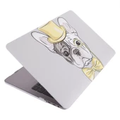 Macbook Air Kılıf 13 inç Dog02NL (Eski USB'li Model 2010-2017) A1369 A1466 ile Uyumlu - 12