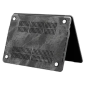 Macbook Air Kılıf 13 inç Kaplama Fabric01 Kumaş (Eski USB'li Model 2010-2017) A1369 A1466 ile Uyumlu thumbnail 9