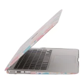 Macbook Air Kılıf 13 inç Leaf01 Kumaş (Eski USB'li Model 2010-2017) A1369 A1466 ile Uyumlu - 5