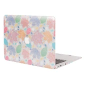 MacBook Air 13 Kılıf Vinleks Deri Dokulu Sert Hard Case İnce Hafif Darbe Çizilme Koruma thumbnail 1