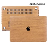 Macbook Air Kılıf 13 inç Wood01 (Eski USB'li Model 2010-2017) A1369 A1466 ile Uyumlu - 3