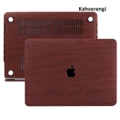 Macbook Air Kılıf 13 inç Wood01 (Eski USB'li Model 2010-2017) A1369 A1466 ile Uyumlu - 5