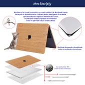 Macbook Air Kılıf 13 inç Wood01 (Eski USB'li Model 2010-2017) A1369 A1466 ile Uyumlu - 12
