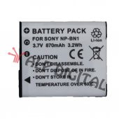 Sony NP-BN1 Pdx Batarya Pil - 870mAh thumbnail 3