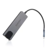 Dark (DK-AC-U31X46) Type-C to USB 3.0 + HDMI+ RJ45 thumbnail 2