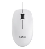 Logitech B100 Kablolu Optik Mouse Beyaz 910-003360 thumbnail 1