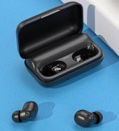 Haylou T15 Bluetooth Kulaklık Siyah Orjinal - 2