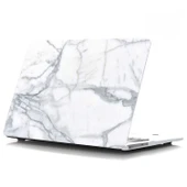 Macbook Air Kılıf 13 inç Mermer06NL (Eski USB'li Model 2010-2017) A1369 A1466 ile Uyumlu thumbnail 1