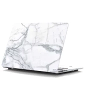 Macbook Air Kılıf 13 inç Mermer06NL (Eski USB'li Model 2010-2017) A1369 A1466 ile Uyumlu - 5