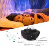 Zenon Smart Starry Projektör Light-Blth+Müzik+7Farklı Ambians - 2