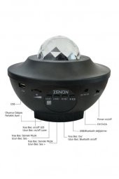 Zenon Smart Starry Projektör Light-Blth+Müzik+7Farklı Ambians - 6