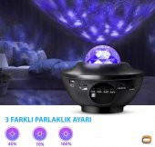 Zenon Smart Starry Projektör Light-Blth+Müzik+7Farklı Ambians - 9