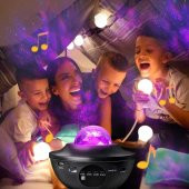 Zenon Smart Starry Projektör Light-Blth+Müzik+7Farklı Ambians - 11