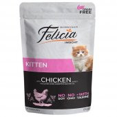 Felicia Pouch Kitten Tavuklu Yavru Kedi Konservesi Tahılsız 85 gr - 1