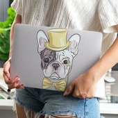 Macbook Air M1 Kılıf 13 inç Dog02NL (TouchID'li M1 Air) A2337 A2179 A1932 ile Uyumlu thumbnail 4