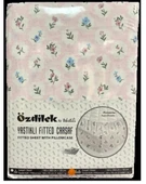 Özdilek Fitted Lastikli Tek Kişilik Çarşaf Seti (100x200)-Pimenta Pudra - 1