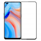 Bufalo Oppo Reno4 Ekran Koruyucu 6D Nano Tam Kaplayan Siyah - 1