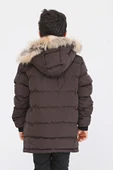 Natural Kürklü Erkek Çocuk Kaban 51237 - 10
