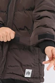 Natural Kürklü Erkek Çocuk Kaban 51237 - 6