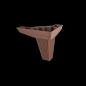 Mobilya Koltuk Ayağı Baza Çekyat Chester Oturma Grubu Tv Ünitesi Komidin Ayağı 12 Cm 1 Adet - 4