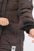 Natural Kürklü Erkek Çocuk Kaban 51237 - 5