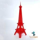 Eyfel Kulesi Kırmızı - 1