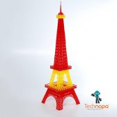 Eyfel Kulesi Kırmızı Sarı - 2