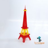 Eyfel Kulesi Kırmızı Sarı - 3
