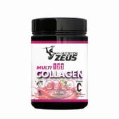 Zeus Nutrition Multi Collagen Powder 300 Gr-Çilek thumbnail 1
