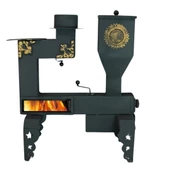 Etinova Pelet Soba M001 Mini Pelet Sobası Desenli Model - 1