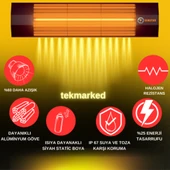 SUNSTAR HALOJEN SOBA İNFRARED ISITICI 1800W thumbnail 3