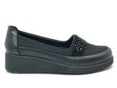 Berfilla Dr.Tavsiyeli İçi %100 Deri Anne Kadın Babet Ayakkabı thumbnail 2