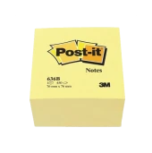 Post-it Yapışkanlı Not Kağıdı Küp 450 Yaprak 76x76 Sarı - 1