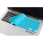Macbook Klavye Koruyucu Air Pro (UK-EU İngilizce) (Eski USB'li Model 2008/2017) ile Uyumlu - 7