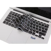 MacBook Air Pro Klavye Koruyucu Türkçe Q Baskılı US Klavye Uyumlu Silikon Kapak - 3