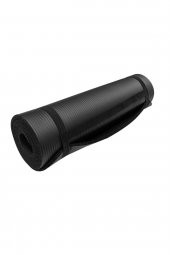 Avessa 10 mm Yoga Mat & Pilates Minderi Siyah - 1
