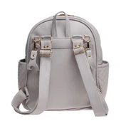 M&Y Dust Deri Anne Bebek Bakım Sırt Çantası 7130 Gri - 2